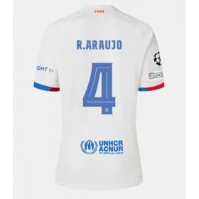 Barcelona Ronald Araujo #4 Borta Kläder 2023-24 Kortärmad